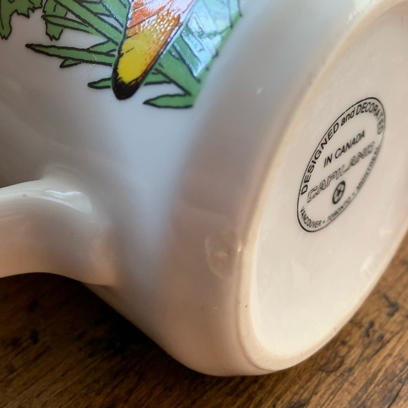 Vintage Canadiana Souvenir Mug - Butterfly World, Kelowna, BC - Picture 4 of 4